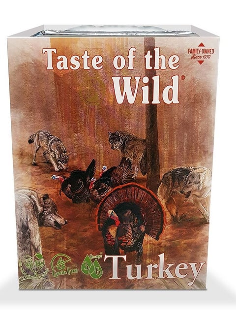 Turkey Fruit And Veg Tray Dog Wet Food 390g