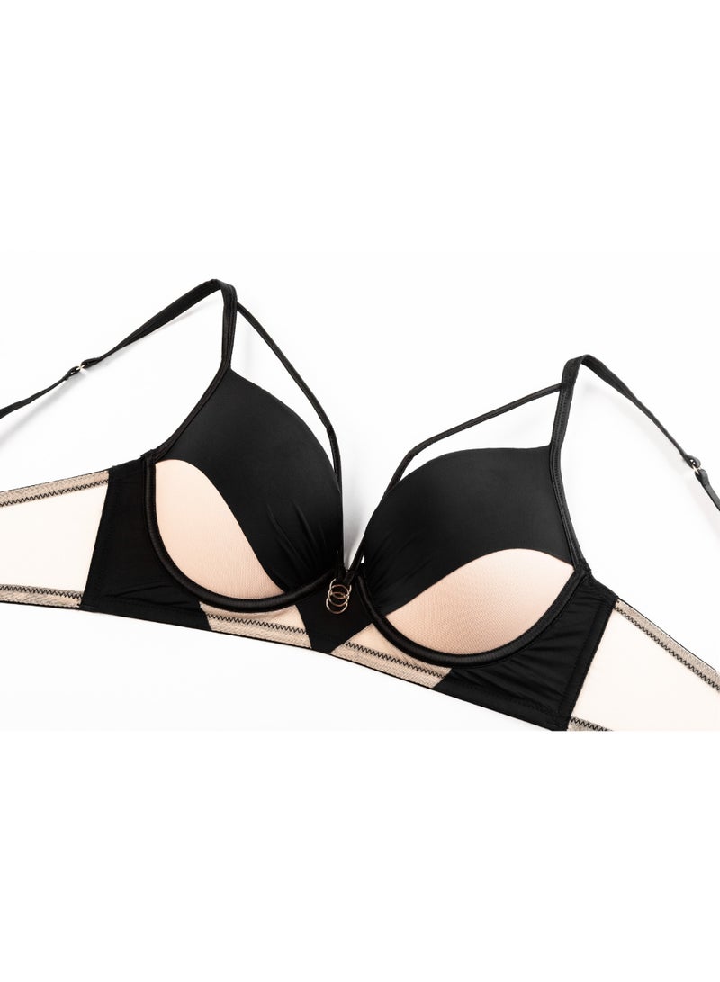 KUYING New Comfortable Skin Friendly And Breathable Lingerie Set Set Of 2  - Image 3