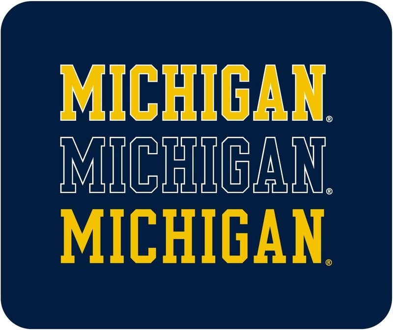 OTM Essentials Mouse Pad, Fabric, University of Michigan Standard/Triple Wordmark - Image 1