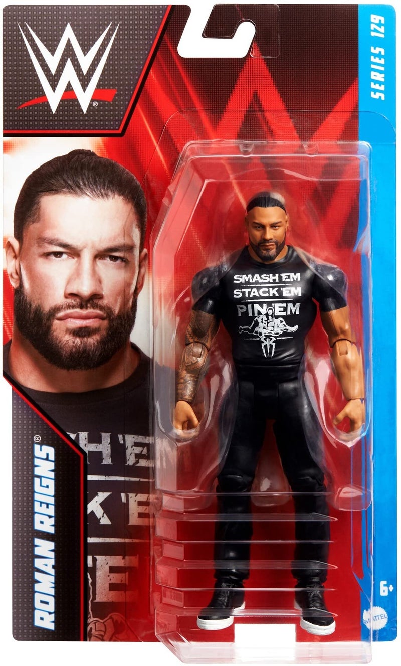 WWE Basic Roman Reigns Action Figure Posable 6inch Collectible for Ages 6 Years Old Up - Image 5