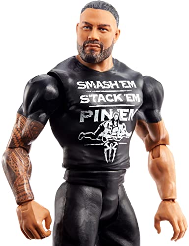 WWE Basic Roman Reigns Action Figure Posable 6inch Collectible for Ages 6 Years Old Up - Image 3