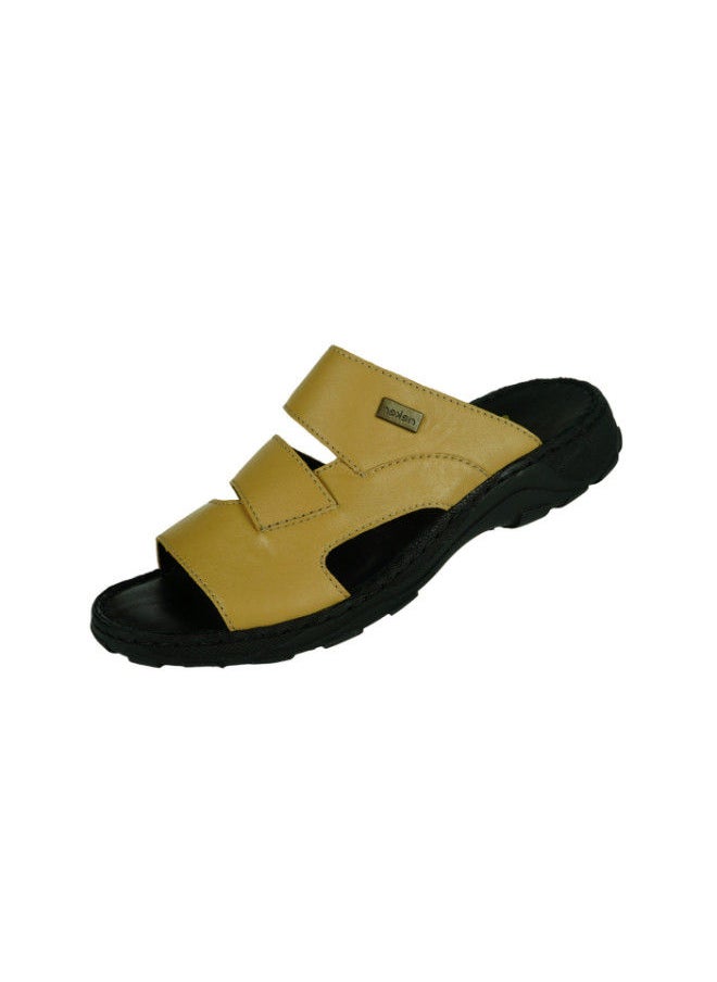 rieker - 116-1056 Rieker Mens Sandals Lugano Beige 26078-62 - Image 1