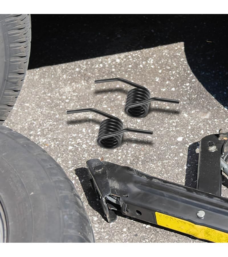 Hydraulic Jack Spring Replacement Enhanced Load Bearing Reinforced Silver Accessory - Image 4