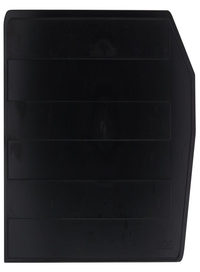 FSE 373-DUS240/250 Bin Divider, for use with QUS240 and QUS250, Black, Made in USA, Pack of 6