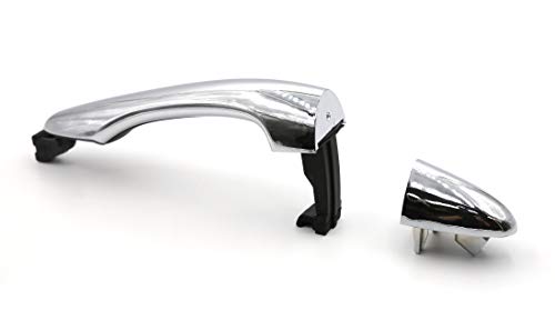 Otois Exterior Rear Right Passenger Side Chrome Door Handle 826613W010 826623W030 for Kia Sportage 2011 2016 - Image 1