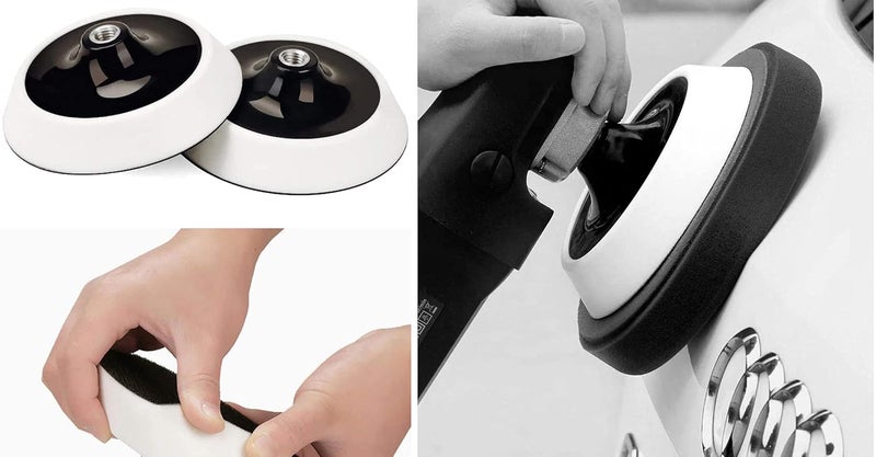 DIY Crafts High RPM Backing Pad For Your Kit Wool Felt Pads Disc Backing Pad Drill Adapter Kit M10/14 Universal Nut Drill Machine Other Machines (3 Pcs, 6"inch Backing Pad Only) - Image 2