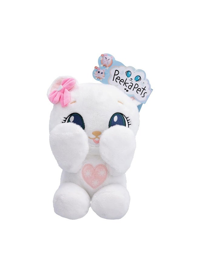 IMC Peekapets White Bear Interactive Plush Toy (30 Cm) - Image 2
