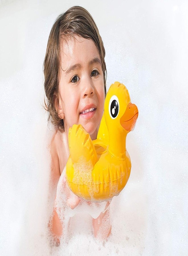 VWretails Puff 'N Play Inflatable Baby Water Toy, Tropical Fish, Duck, Whale & Flamingo for Kids Age 2+, Pool & Bathtub Play Toys for Toddlers, Colorful Floating Animal ( Pack of Any 1 Design ) - Image 3