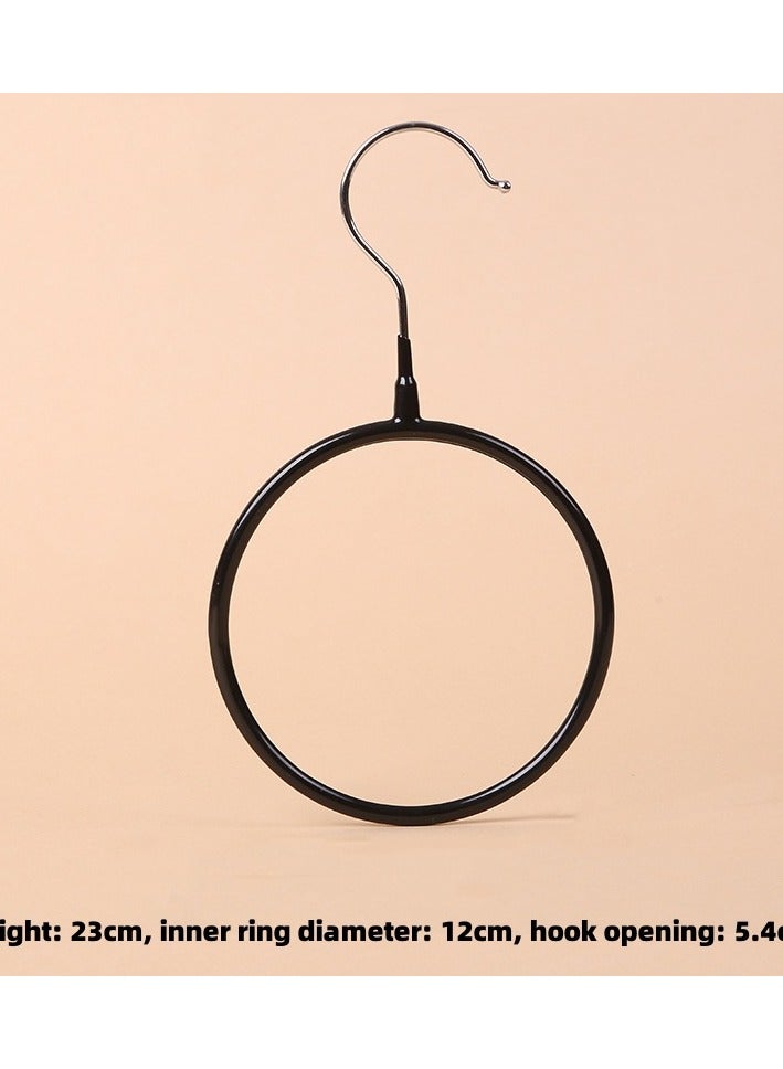 Scarf Holder Scarf Ring Clothing Store Household Metal Storage Tie Towel Rack Iron Clothes Hanger  - Image 2