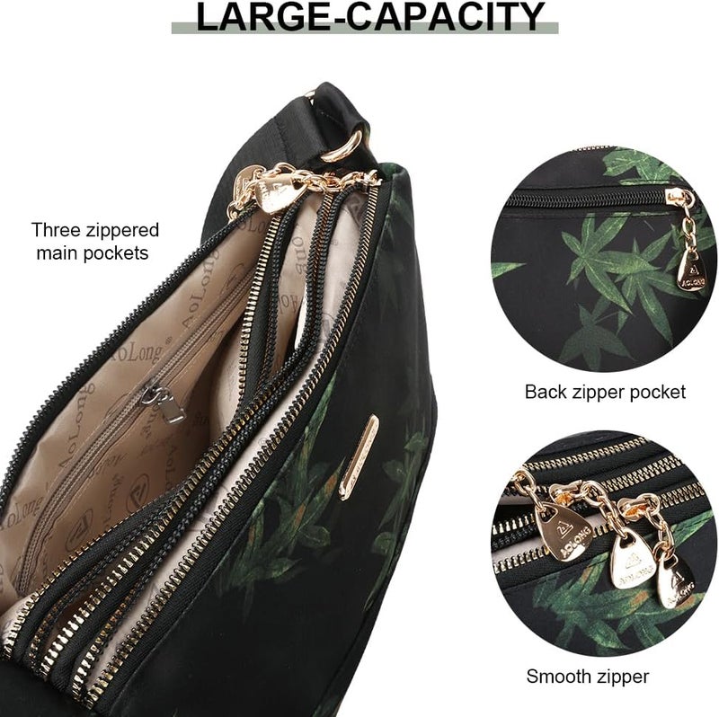 Gocokia Crossbody Bags for Women Small Over the Shoulder Purses and Flap Cross Body Handbags with Multi Pockets - Image 5
