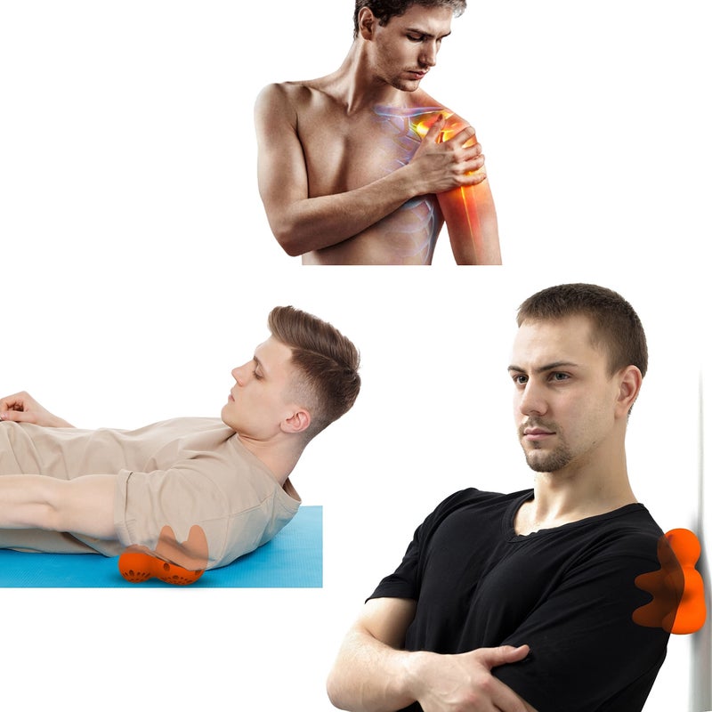 LittleMum Trigger Point Massager Dolly, Myofascial Release Occipital Neuralgia, Neck & Shoulder Pain, Tension Headache, TMJ - Image 3