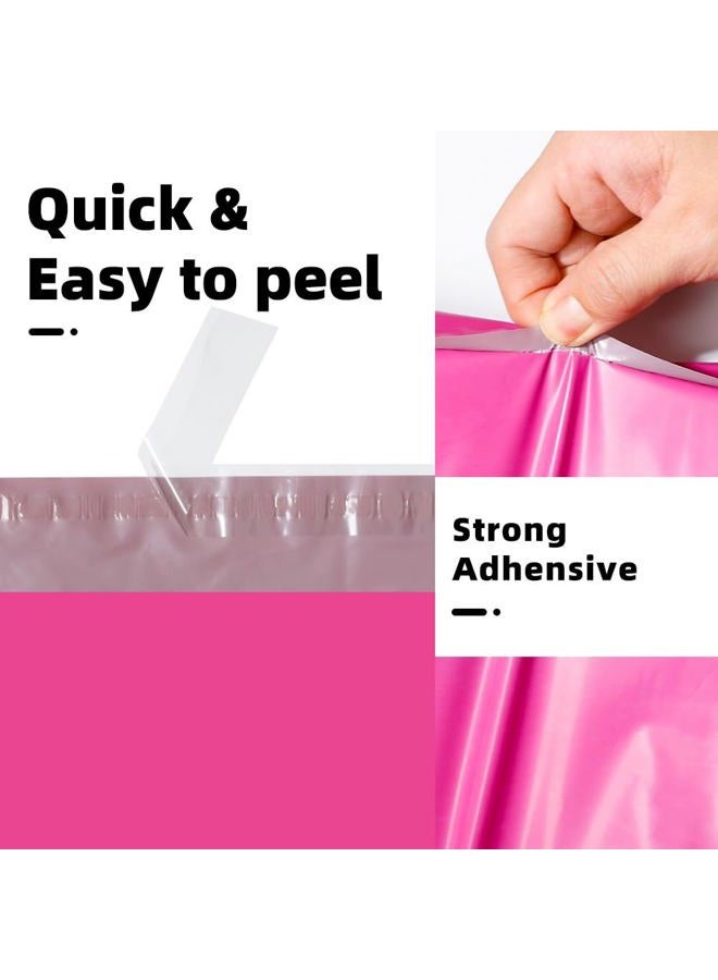 POLYSELLS 1000 pcs 6x9 Inches Pink Poly Mailers Shipping Envelopes, Strong Adhesive Sealing, Waterproof, and Tear-resistant Postal Mailing Bags for Clothing, Books, and Accessories - Image 4