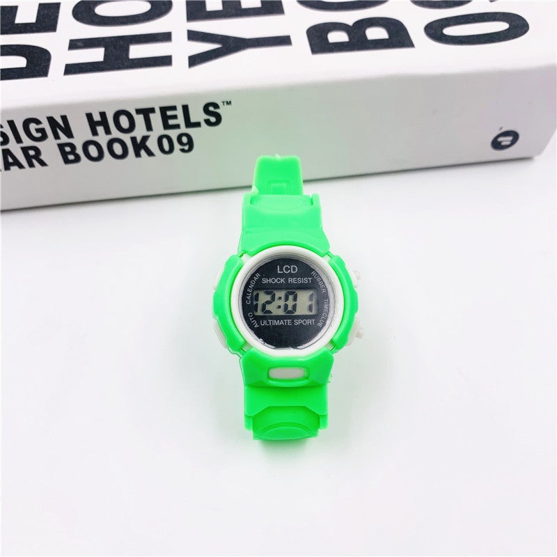 Children Watch Boy Girl Watch Cartoon Electronic Watch Multi-Color Student Gift Small Watch Watch - Image 1