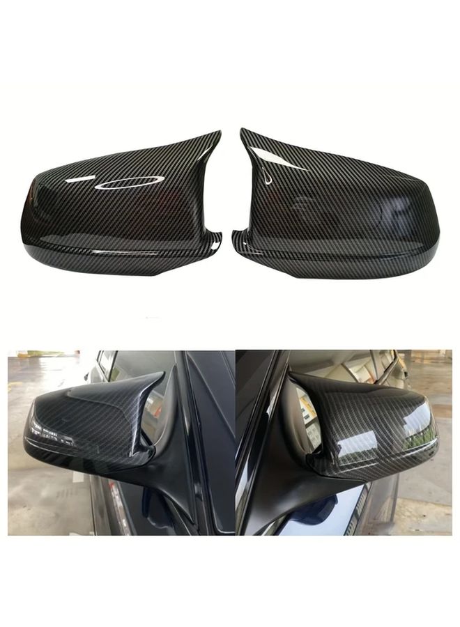 Carbon Fiber Rearview Mirror Shell For BMW 5 Series F10 F18 2010 2013 2pcs - Image 3