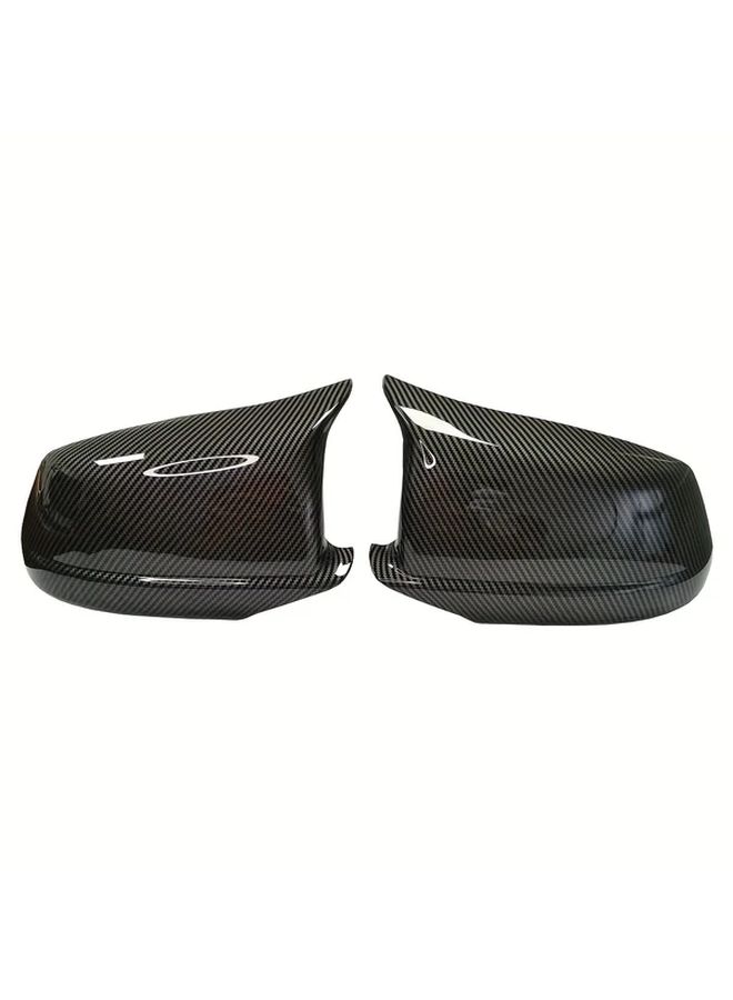 Carbon Fiber Rearview Mirror Shell For BMW 5 Series F10 F18 2010 2013 2pcs - Image 1