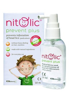 Nitolic Nitolic Prevent Plus anti Lice Solution 50ML  - Image 1