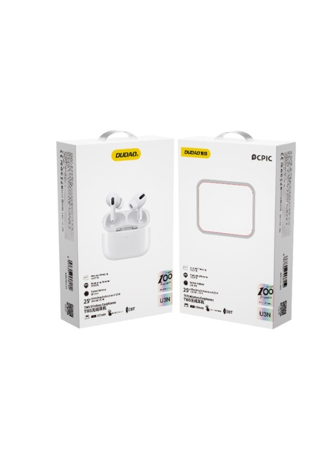 دوداو DUDAO U3N-W TWS EARPODS WHT - Image 2