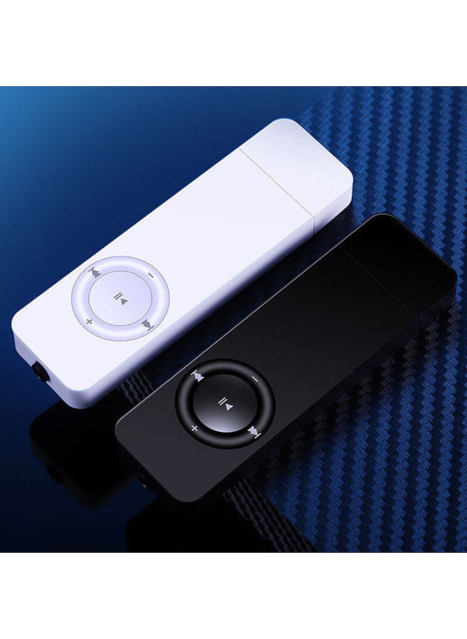 Portable MP3 Music Player with Clear Sound Quality TF Card Slot Rechargeable Lithium Battery Support MP3/WMA Audio Format Blue