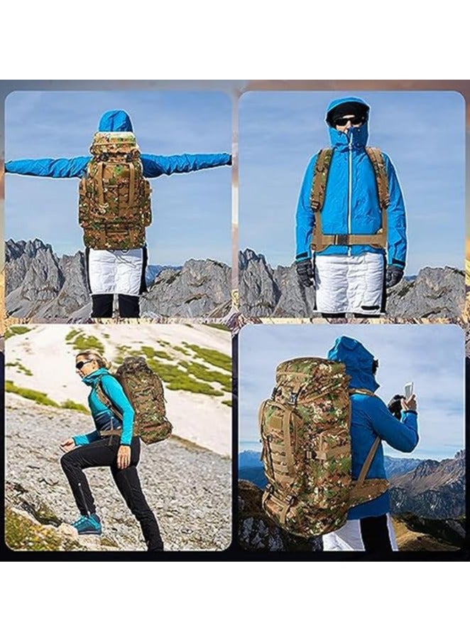 MIL-TEC Waterproof & Wear-resistant All-Purpose Military Tactical Backpack 80L - Image 2
