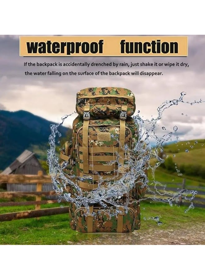 MIL-TEC Waterproof & Wear-resistant All-Purpose Military Tactical Backpack 80L - Image 3