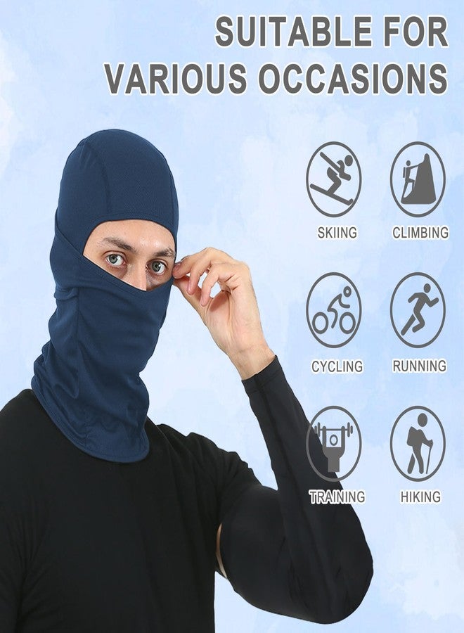 ELLEWIN 4 Pcs Balaclava Face Mask Full Face Cover Mask UV Protection Cooling Neck Gaiter Summer for Men Women Winter - Image 4