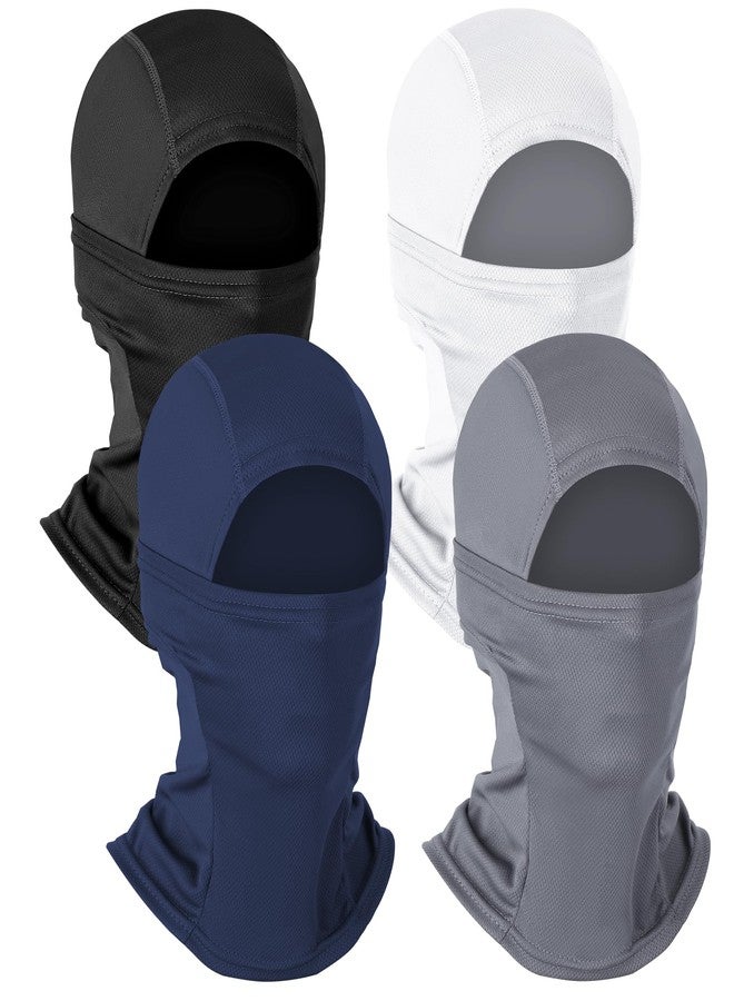 ELLEWIN 4 Pcs Balaclava Face Mask Full Face Cover Mask UV Protection Cooling Neck Gaiter Summer for Men Women Winter - Image 1