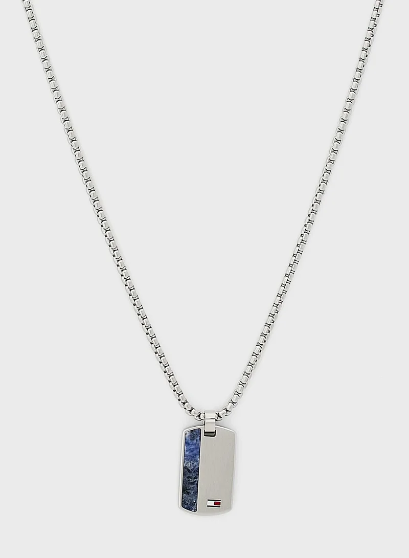 TOMMY HILFIGER Beaded Stone Necklace