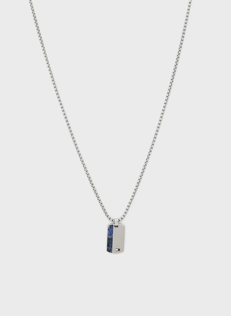TOMMY HILFIGER Beaded Stone Necklace
