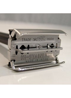 Feather Double Edge Safety Razor Blades (50 Count) Platinum Coated Histainless Steel Razor Blades Fits Most Safety Razors Super Sharp For Close Shaves Japanese Quality  - Image 5