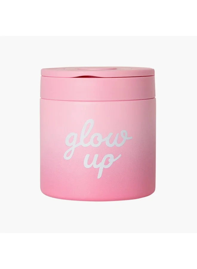 Citron Thermal Food Jar-Glow Up-350Ml-Cylinder (Stainless Steel) Pink \ 10X10.8