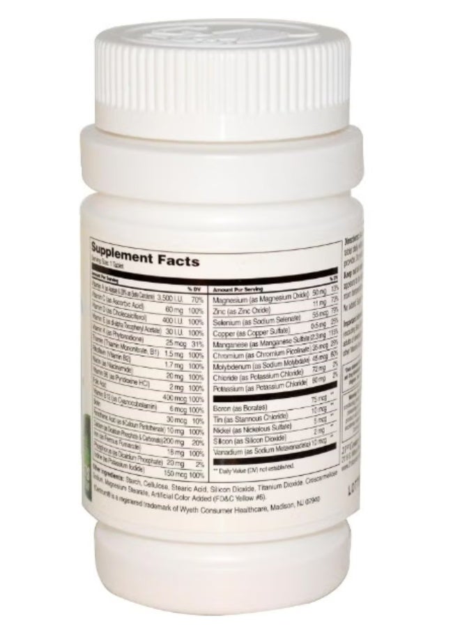21C Sentry Multivitamin And Multimineral Supplement, 130 Tablets - Image 2
