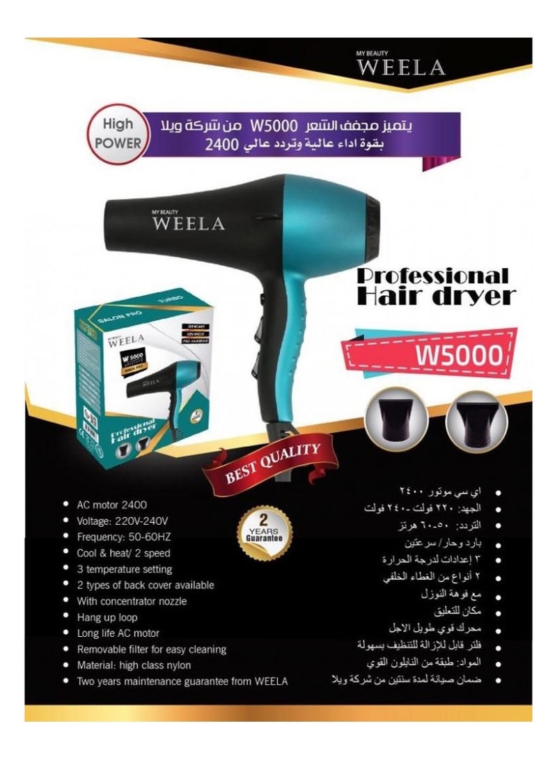 weela Professional Hair Dryer - Image 3