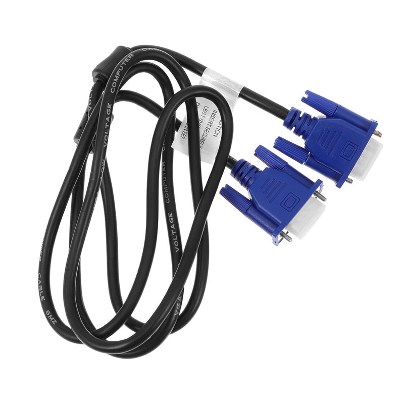 Mikikit 2 حزمة كابل VGA للشاشة وشاشة العرض 15 دبوس ذكر إلى ذكر - Image 1