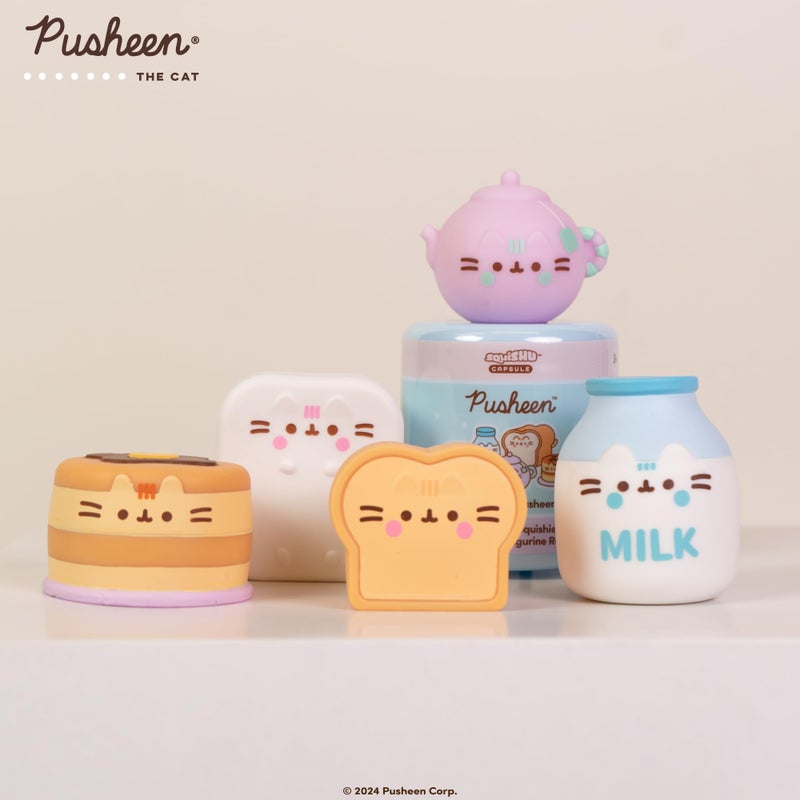 Hamee Pusheen The Cat [Kitchen Series] Cute Water Filled Squishy Toy [Birthday Gift Bags  Party Favors  Gift Basket Filler  Stress Relief Toys] - 1 Pc. (Mystery - Blind Capsule) - Image 3