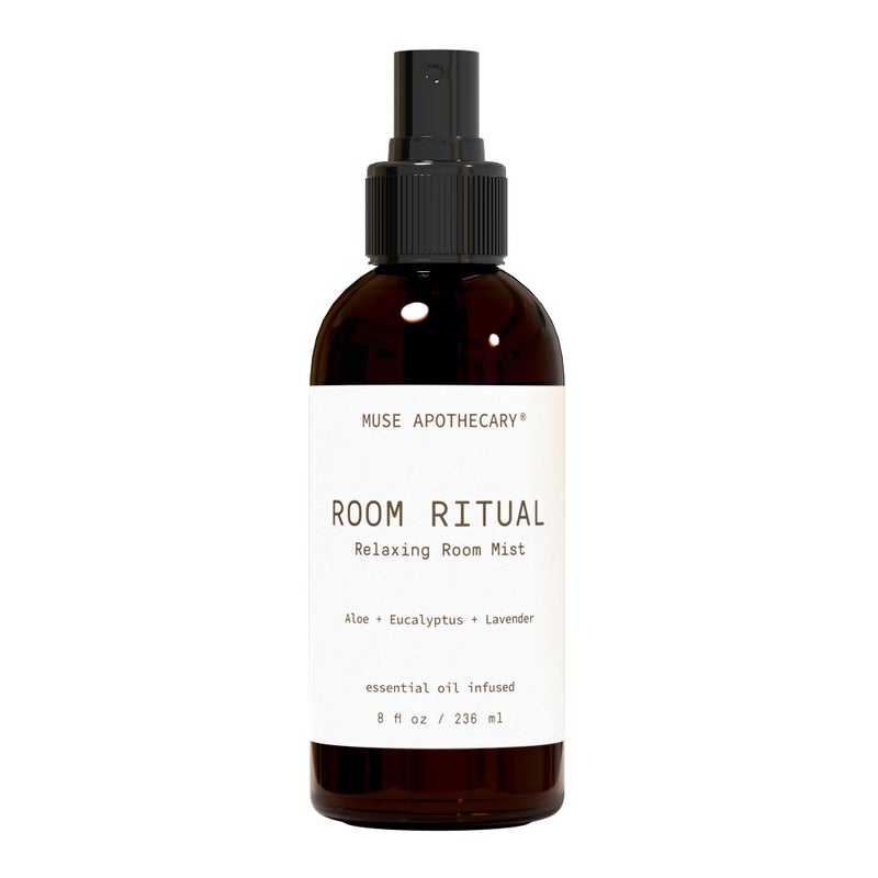 Muse Apothecary Muse Apothecary Room Ritual - Aromatic and Relaxing Room Mist, 8 oz, Infused with Natural Essential Oils - Aloe + Eucalyptus + Lavender  - Image 1