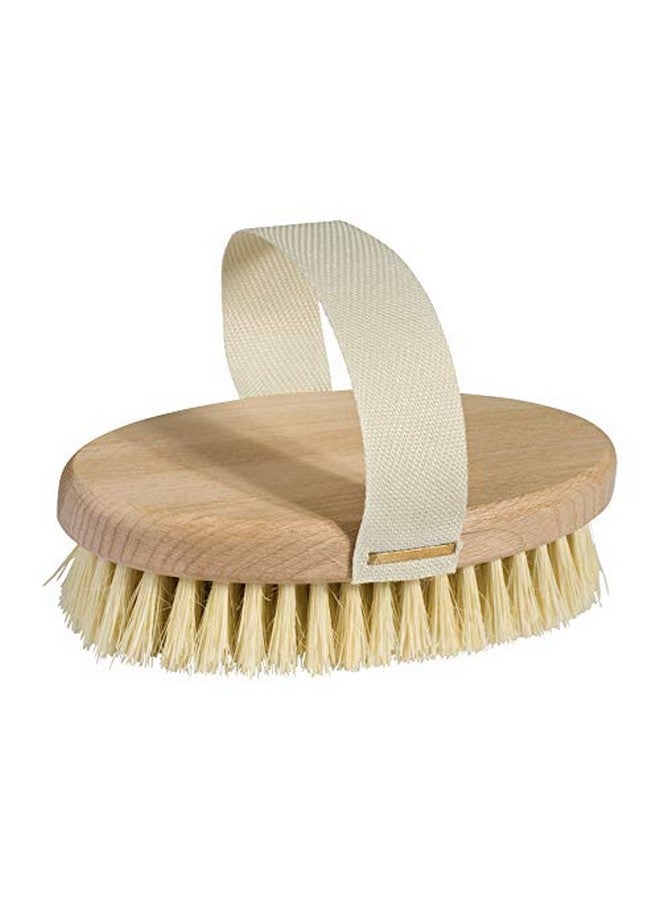 REDECKER Edecker Tampico Fiber Massage Brush With Untreated Beechwood Handle And Belt 53/8Inches - Image 1