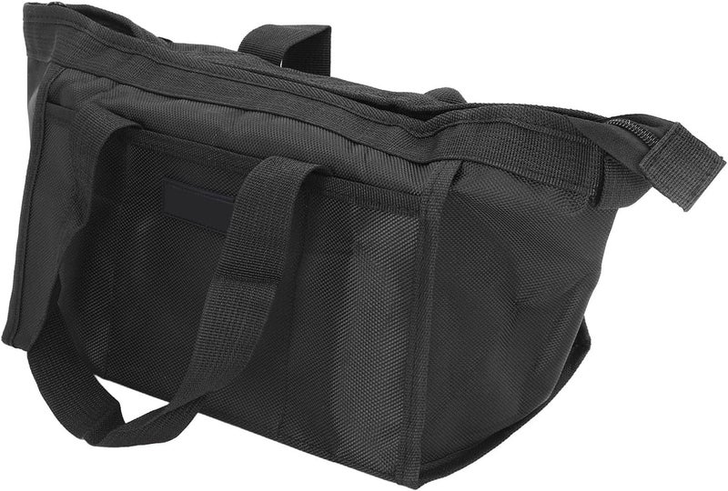 Semme Large Capacity Oxford Cloth Tool Storage Bag Sturdy Wide Mouth Electrician Tool Bag for Plumbing Woodworking And DIY 12 Inch 28x18x20cm (16 Inch) - Image 1