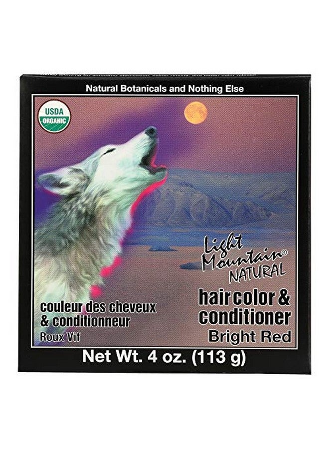 Light Mountain 187013 Natural Hair Color 3 Piece Bright Red 4 Ounce (Pack Of 3) - Image 2