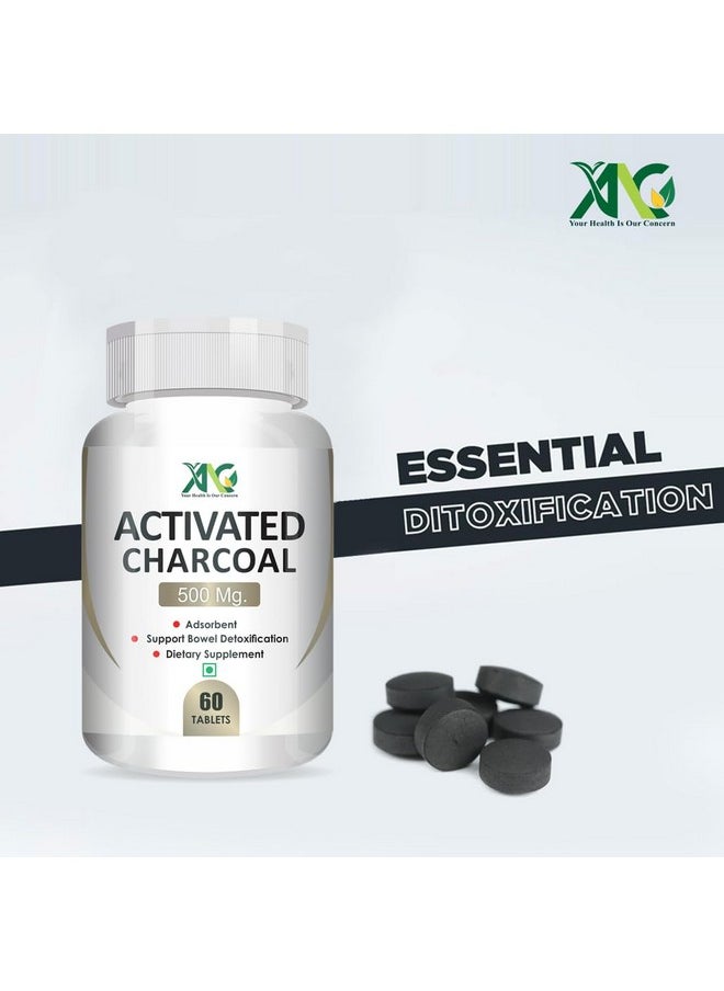 ANC - Activated Charcoal - 500Mg (60 Tablets) (Activated Charcoal) - Image 1
