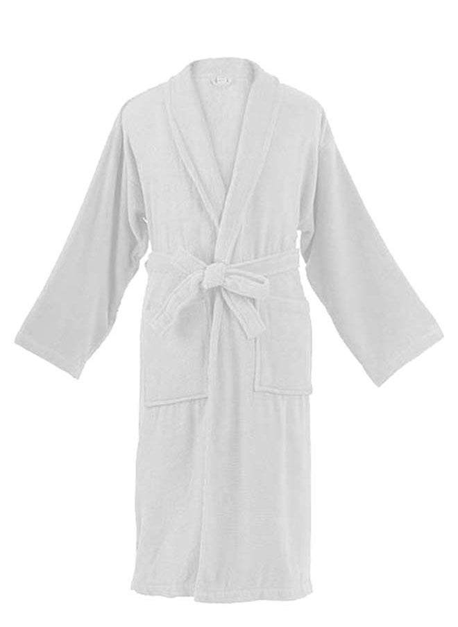 homes r us - Lauren Bathrobe White Large - Image 1