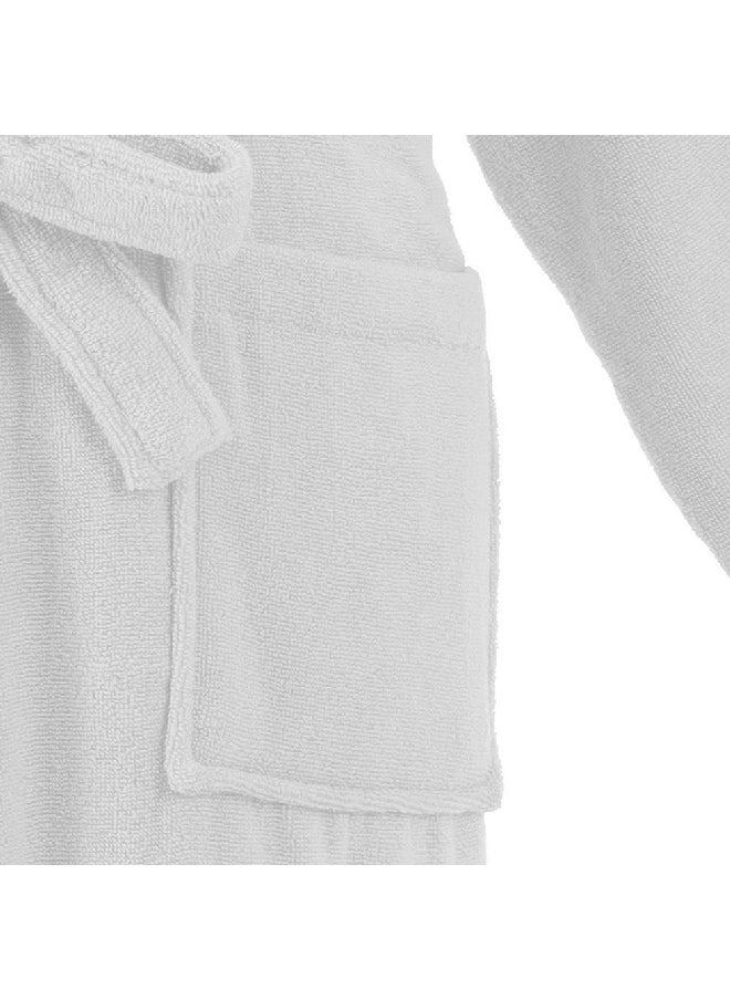 homes r us - Lauren Bathrobe White Large - Image 1
