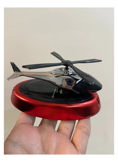 DIGI CORE Car Aroma Diffuser Solar Powered Car Air Freshner Auto Rotating Helicopter Air Humidifier with Fragrance Scent Interior Decorative Oil Burner For Car Bedroom Office  - Image 3