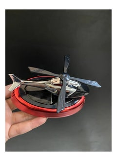 DIGI CORE Car Aroma Diffuser Solar Powered Car Air Freshner Auto Rotating Helicopter Air Humidifier with Fragrance Scent Interior Decorative Oil Burner For Car Bedroom Office  - Image 4