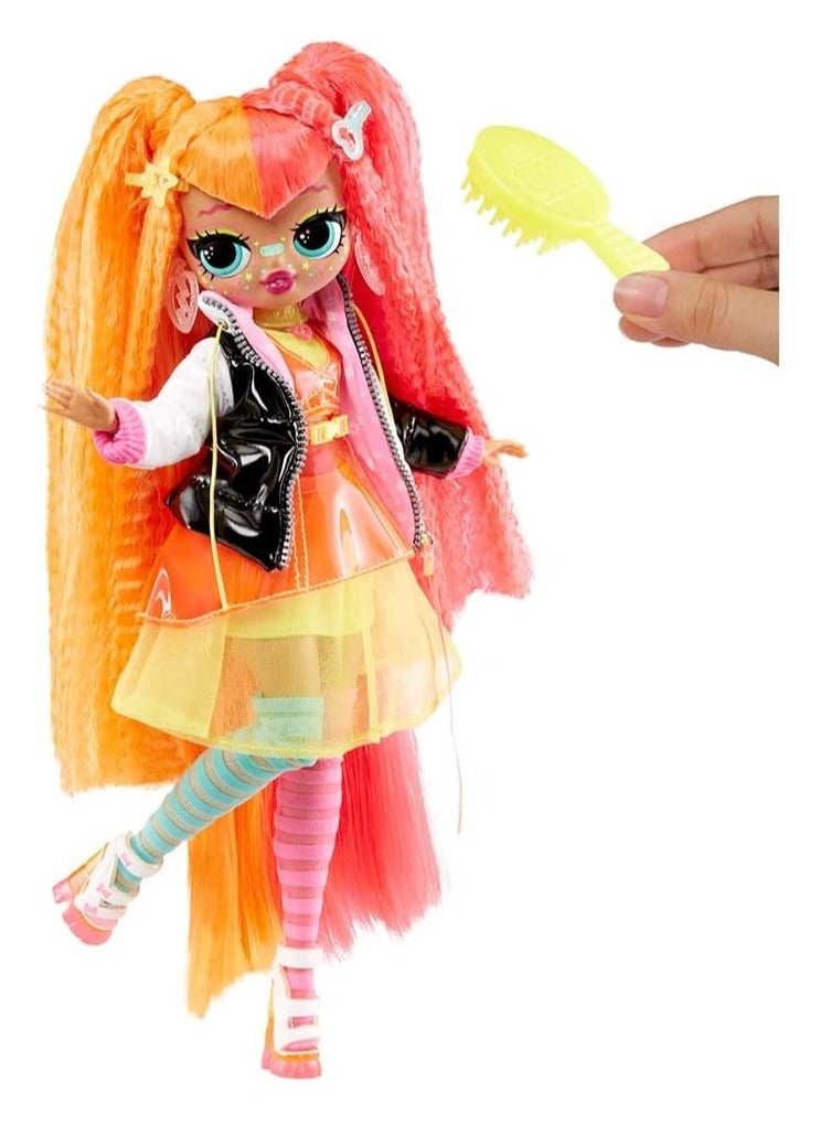 Lol Surpise LOL Surprise 707 OMG Fierce Dolls - Neonlicious  - Image 3