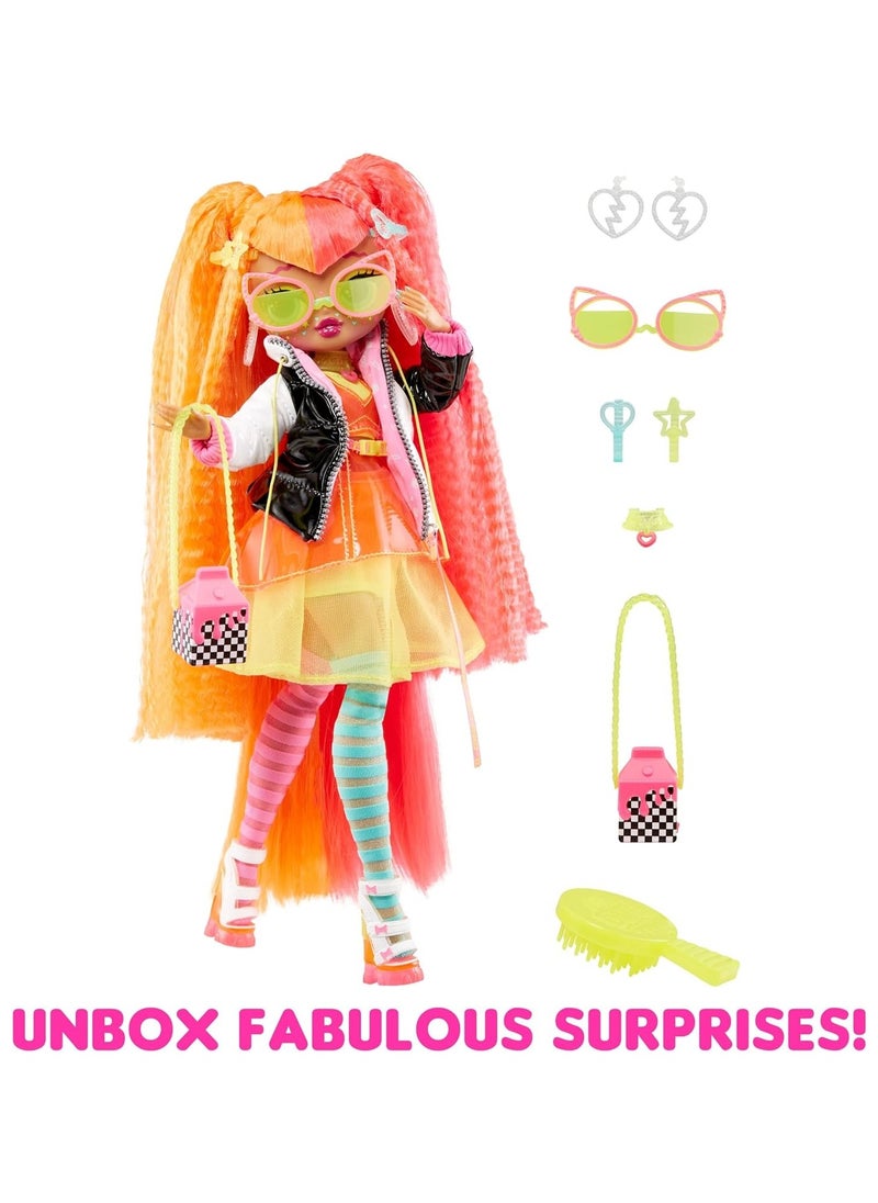 Lol Surpise LOL Surprise 707 OMG Fierce Dolls - Neonlicious  - Image 4