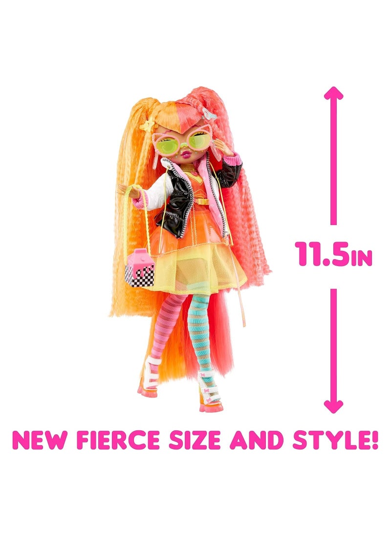 Lol Surpise LOL Surprise 707 OMG Fierce Dolls - Neonlicious  - Image 5