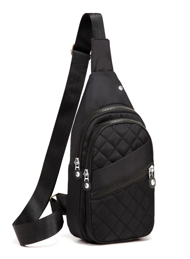 AOSTIHOT Crossbody Small Sling Backpack Sling Bag for Women Men, Chest Bag Daypack Crossbody for Travel Sport Running Hiking - Image 1