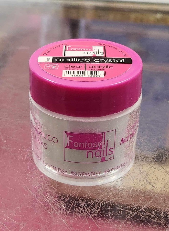 Wapizima Fantasy Nails Crystal 1oz Acrilico Clear Translucent polymer - Image 3