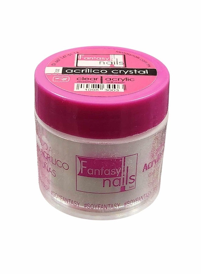Wapizima Fantasy Nails Crystal 1oz Acrilico Clear Translucent polymer - Image 1