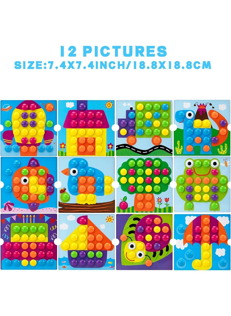 BLOOMING TIME Kids Color Matching Puzzle Toy Fine Motor Learning Game - Image 5